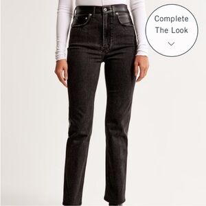Abercrombie & Fitch Black High Rise Jeans